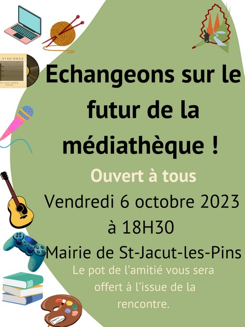Echangeons sur la future médiathèque 1