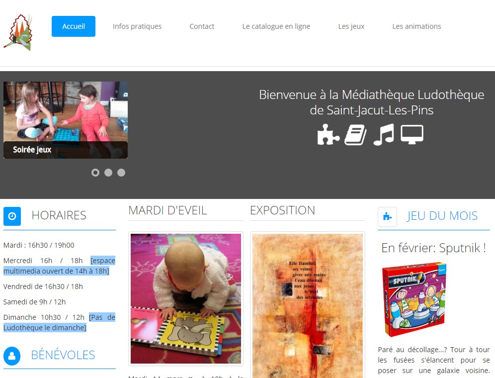 site de la Médiathèque